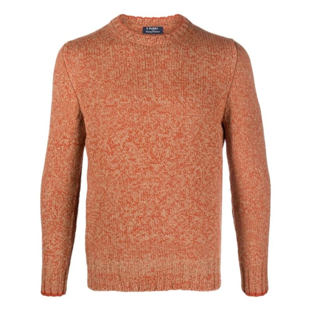 Barba Men Moulinè Wool Sweater